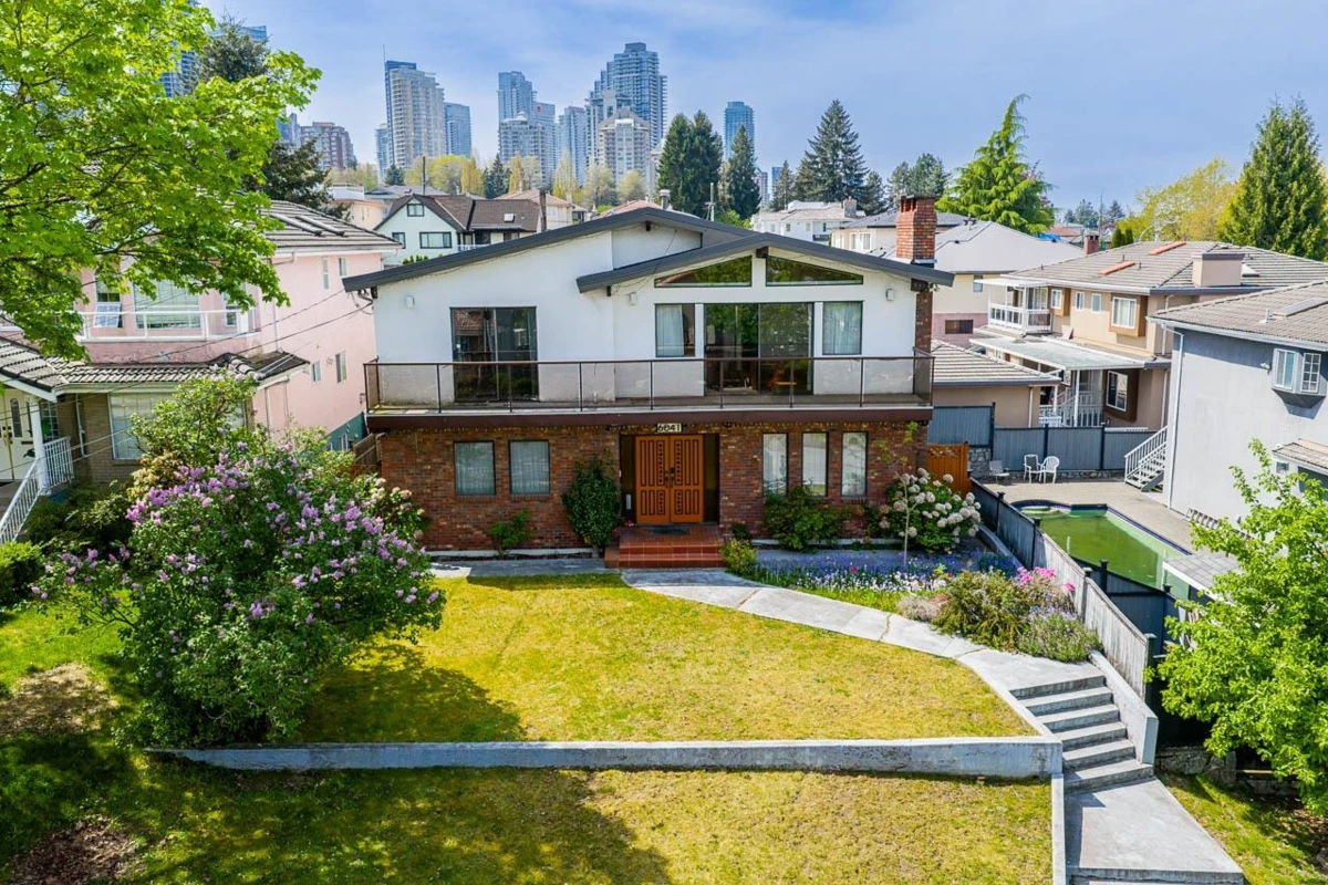 Exterior Rear Photo of 6041 Selma Avenue, Burnaby, BC