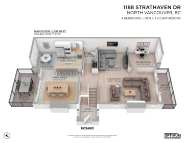 Street View Photo of 1188 Strathaven Drive, North Vancouver, BC
