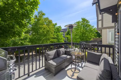 Outdoor Deck Photo of 42 8385 Delsom Way, Delta, BC