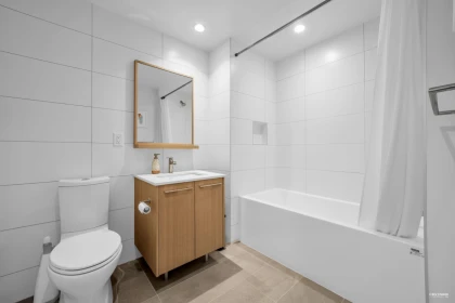 Primary Bathroom Photo of 510 9888 University Crescent, Burnaby, BC