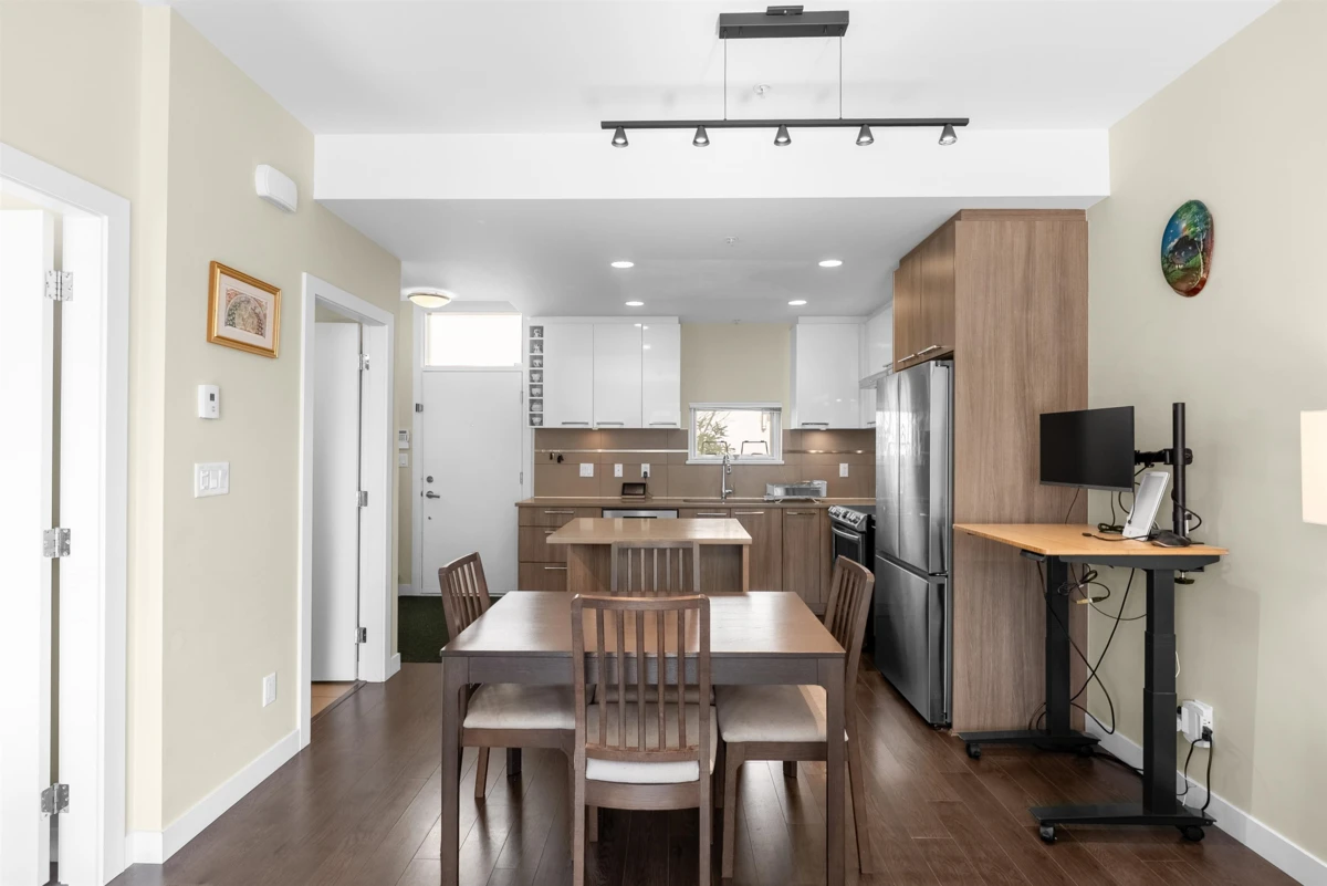 Dining Area Photo of 407 9350 University High Street, Burnaby, BC