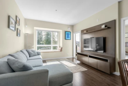 Primary Bedroom Photo of 407 9350 University High Street, Burnaby, BC