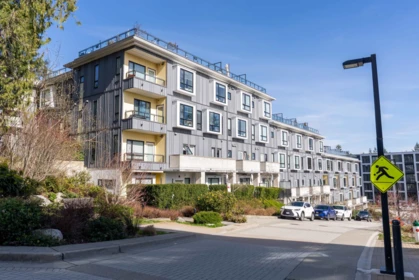 Street View Photo of 407 9350 University High Street, Burnaby, BC