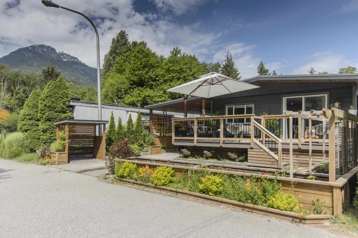 Exterior Rear Photo of 101 40157 Government Road, Squamish, BC