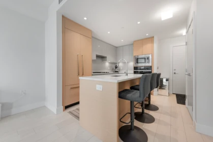 Kitchen Island Photo of 553 8575 Rivergrass Drive, Vancouver, BC