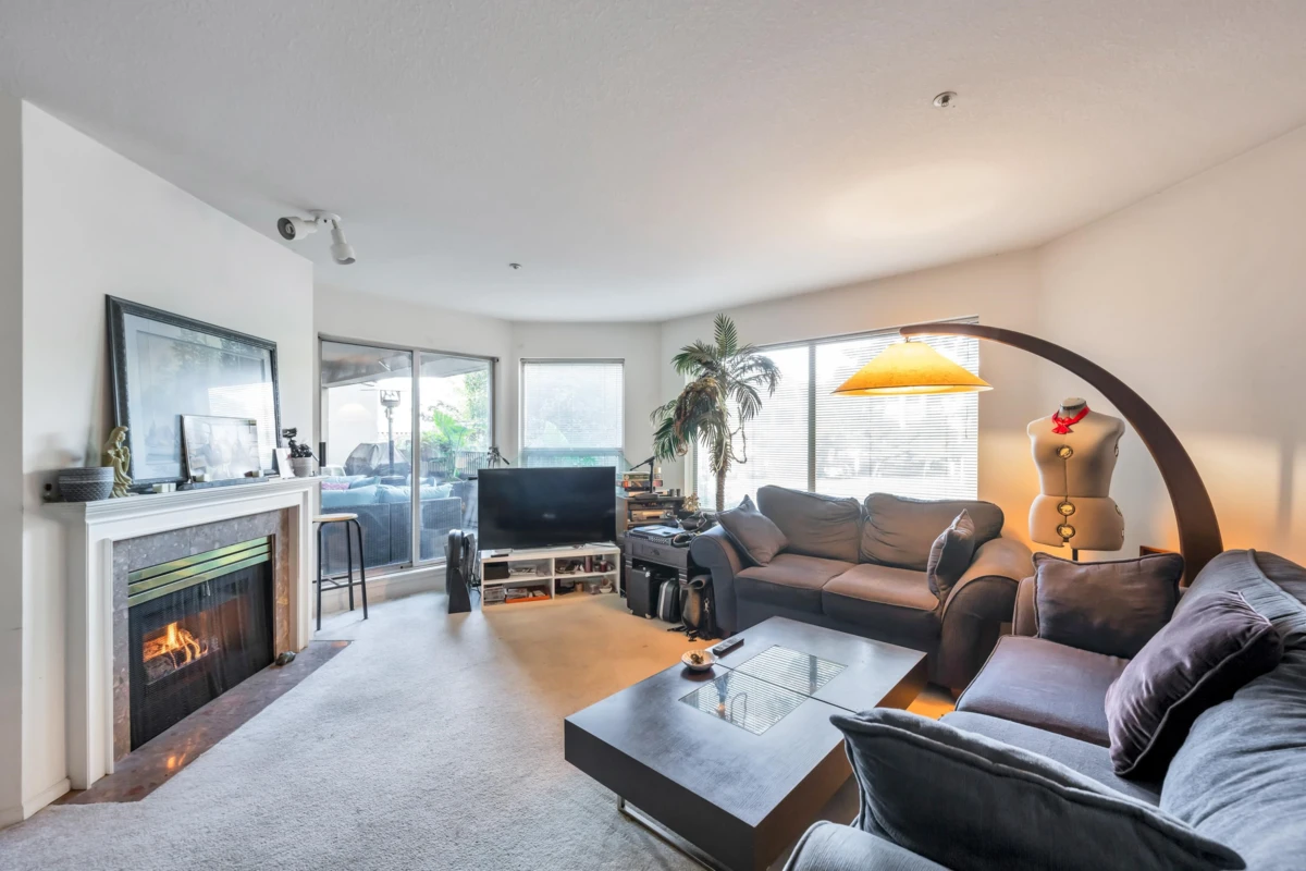 Living Room Photo of 202 525 Wheelhouse Square, Vancouver, BC