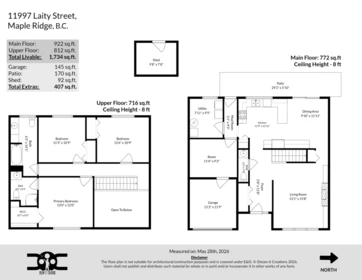 11997 Laity Street, Maple Ridge, BC, Maple Ridge — Half Duplex for sale