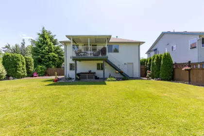 Aerial View of 46371 Ranchero Drive, Chilliwack, BC