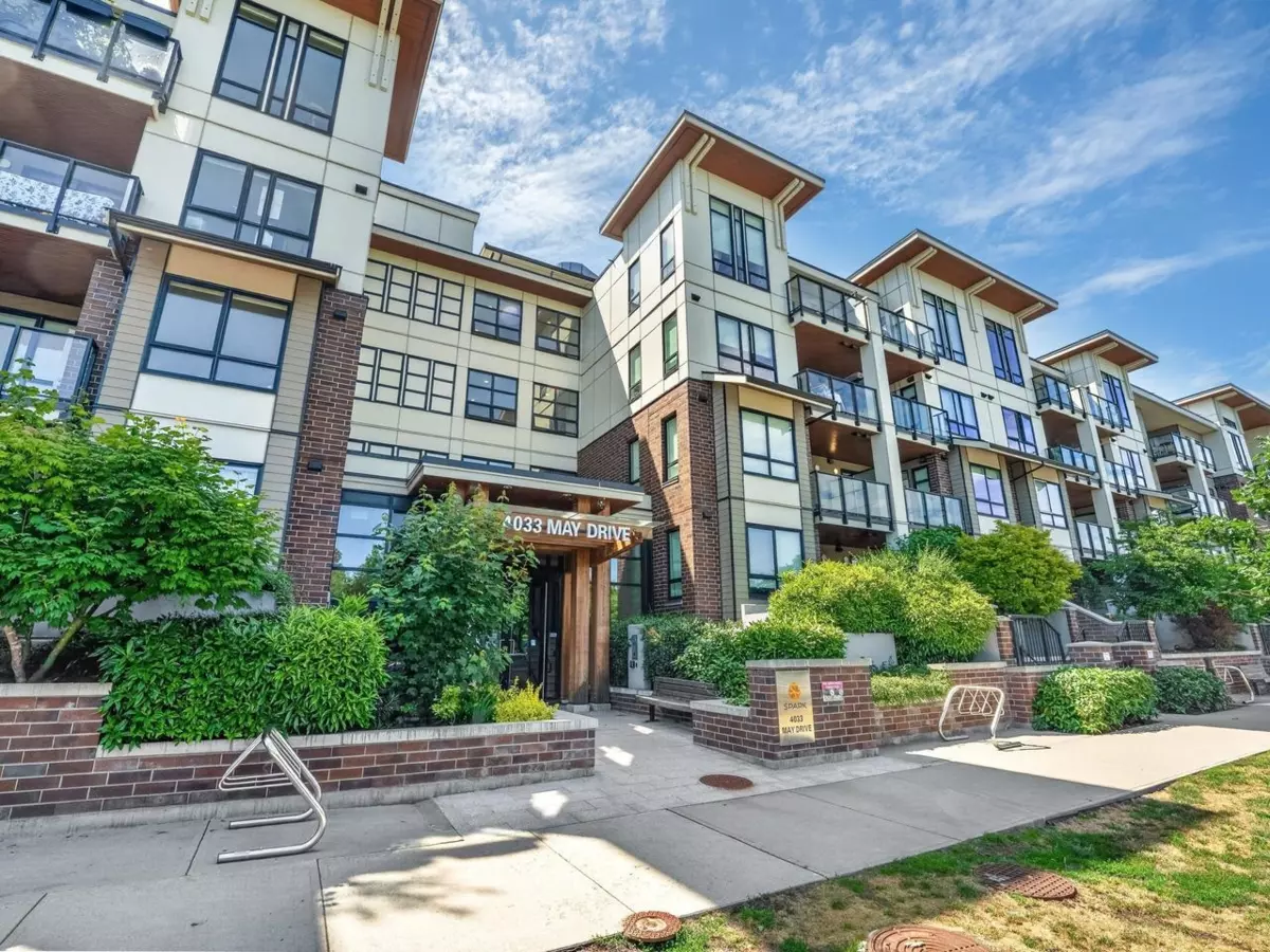 Exterior Rear Photo of 123 4033 May Drive, Richmond, BC