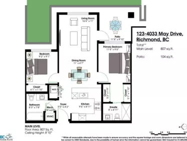 123 4033 May Drive, Richmond, BC, Richmond — Apartment/Condo for sale