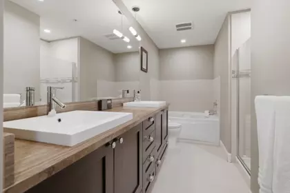Guest Bathroom Photo of 111 15145 36 Avenue, Surrey, BC