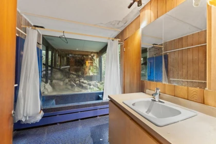 Aerial View of 4678 Eastridge Road, North Vancouver, BC