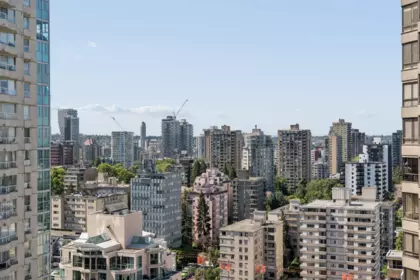 Outdoor Deck Photo of 2803 1367 Alberni Street, Vancouver, BC