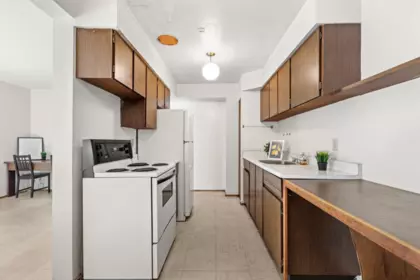 Kitchen Island Photo of 122 3461 E 49th Avenue, Vancouver, BC
