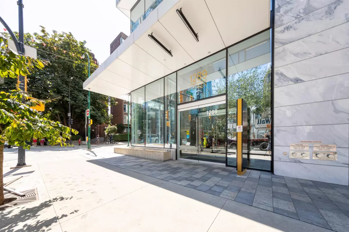 Exterior Rear Photo of 2203 1289 Hornby Street, Vancouver, BC