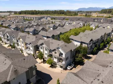 Aerial View of 87 5550 Admiral Way, Delta, BC