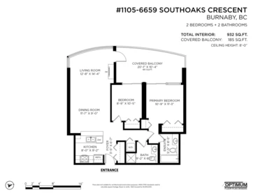 Street View Photo of 1105 6659 Southoaks Crescent, Burnaby, BC