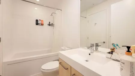 Guest Bathroom Photo of 706 9080 University Crescent, Burnaby, BC