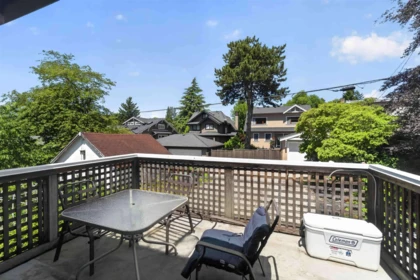 Aerial View of 2063 W 37th Avenue, Vancouver, BC