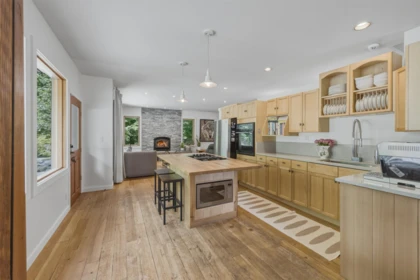 Kitchen Island Photo of 3 Walkerville Estates, Pemberton, BC