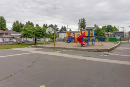 Playground / Recreational Area Near 4467 Perry Street, Vancouver, BC