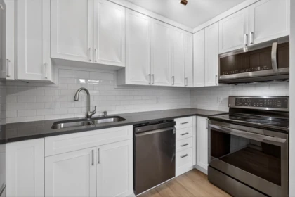 Kitchen Photo of 101 8645 Osler Street, Vancouver, BC