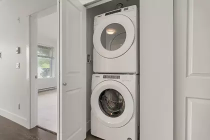 Laundry Room Photo of 214 9983 E Barnston Drive, Surrey, BC