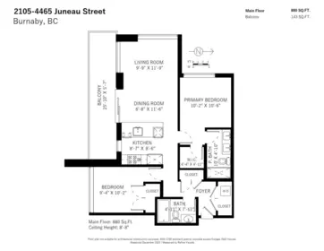2105 4465 Juneau Street, Burnaby, BC, Burnaby — Apartment/Condo for sale