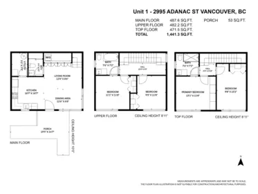 Basement Recreation Room Photo of 1 2995 Adanac Street, Vancouver, BC