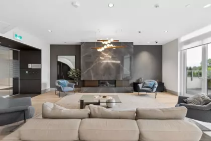 Basement Recreation Room Photo of 305 1500 Fern Street, North Vancouver, BC