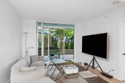 Living Room Photo of 305 1500 Fern Street, North Vancouver, BC