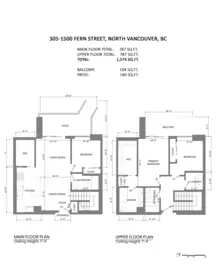 Street View Photo of 305 1500 Fern Street, North Vancouver, BC