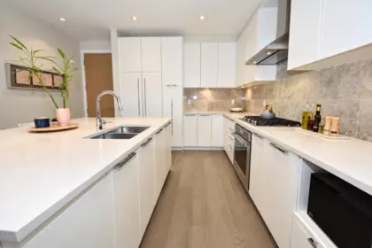 Kitchen Island Photo of 229 5535 Admiral Way, Delta, BC