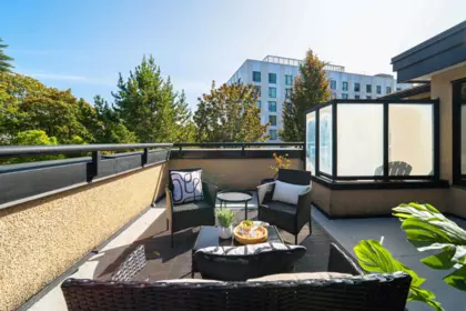 Outdoor Deck Photo of 32 1863 Wesbrook Mall, Vancouver, BC