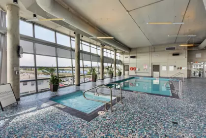 Aerial View of 1101 3111 Corvette Way, Richmond, BC