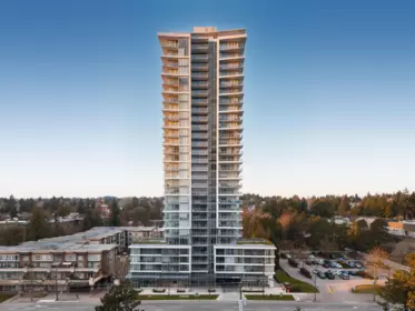 Aerial View of 2807 9675 King George Boulevard, Surrey, BC