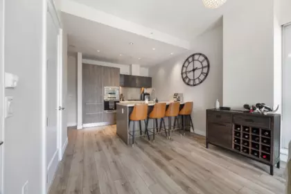 Kitchen Island Photo of 806 1633 Ontario Street, Vancouver, BC