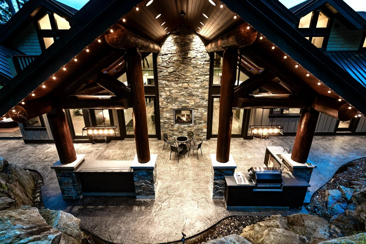 Outdoor Kitchen Photo of 3299 Black Bear Way, Anmore, BC