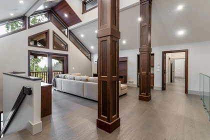 Basement Recreation Room Photo of 3299 Black Bear Way, Anmore, BC