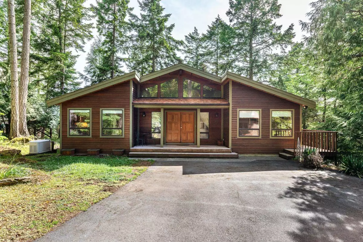 Aerial View of 242 Spinnaker Drive, Mayne Island, BC