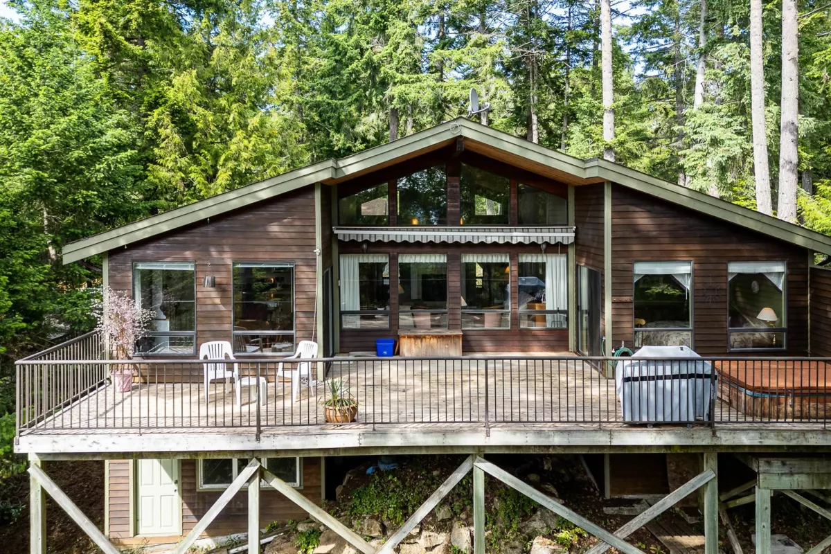 Exterior Rear Photo of 242 Spinnaker Drive, Mayne Island, BC