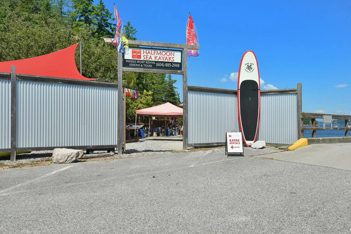 Backyard Photo of 11 5761 Wharf Avenue, Sechelt, BC