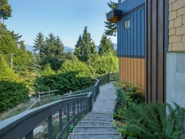 Aerial View of 1832 North Road, Gibsons, BC