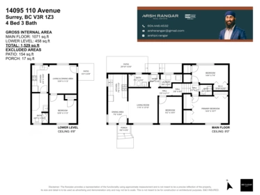 14095 110 Avenue, Surrey, BC, Surrey — Single Family Residence for sale