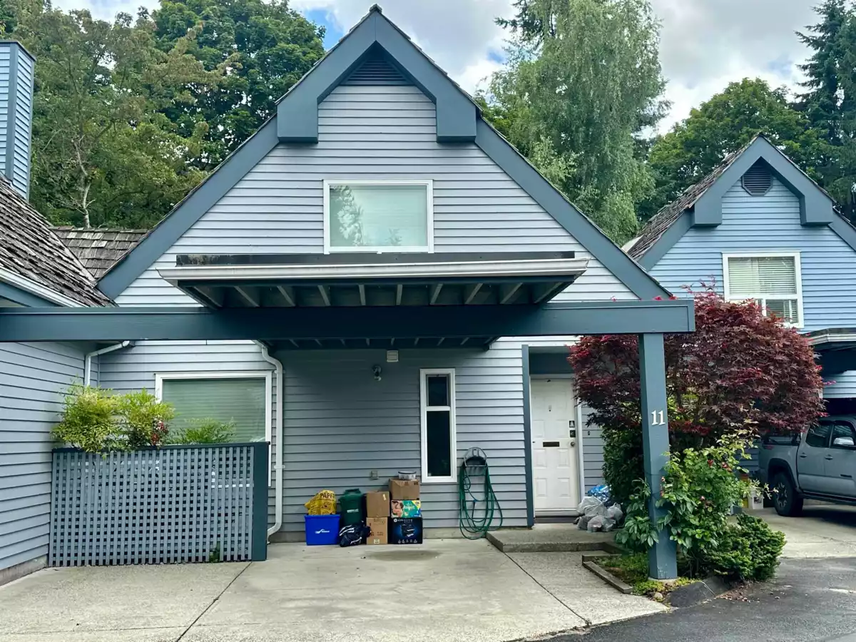 Exterior Rear Photo of 11 8700 Blundell Road, Richmond, BC