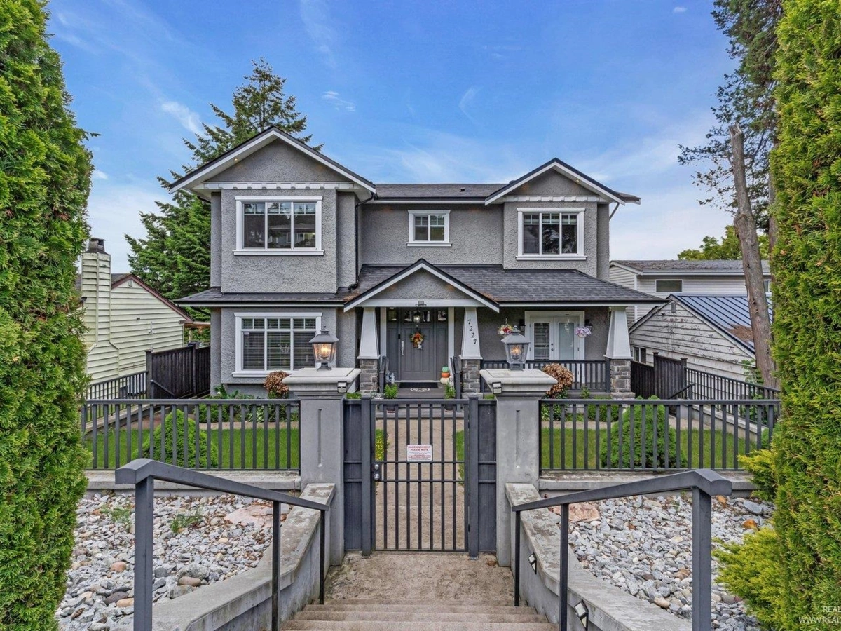 Exterior Front Photo of 7227 Barnet Road, Burnaby, BC