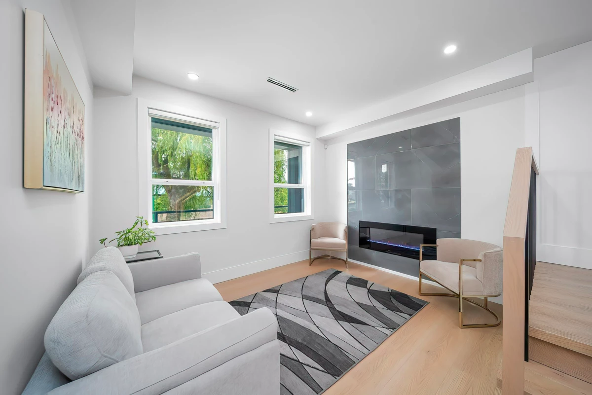 Living Room Photo of 7820 Stanley Street, Burnaby, BC