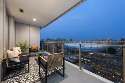 Hallway Photo of 2203 885 Cambie Street, Vancouver, BC
