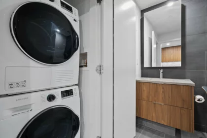 Laundry Room Photo of 206 13359 Old Yale Road, Surrey, BC