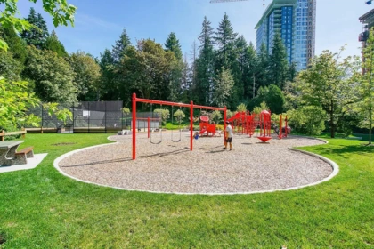 Backyard Photo of 1501 555 Austin Avenue, Coquitlam, BC